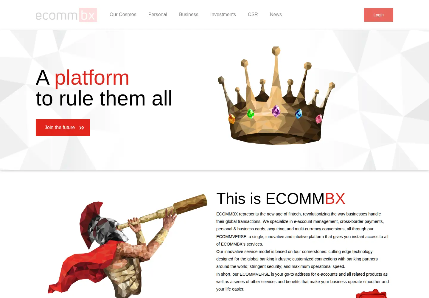 Screenshot of ecommbanx.com