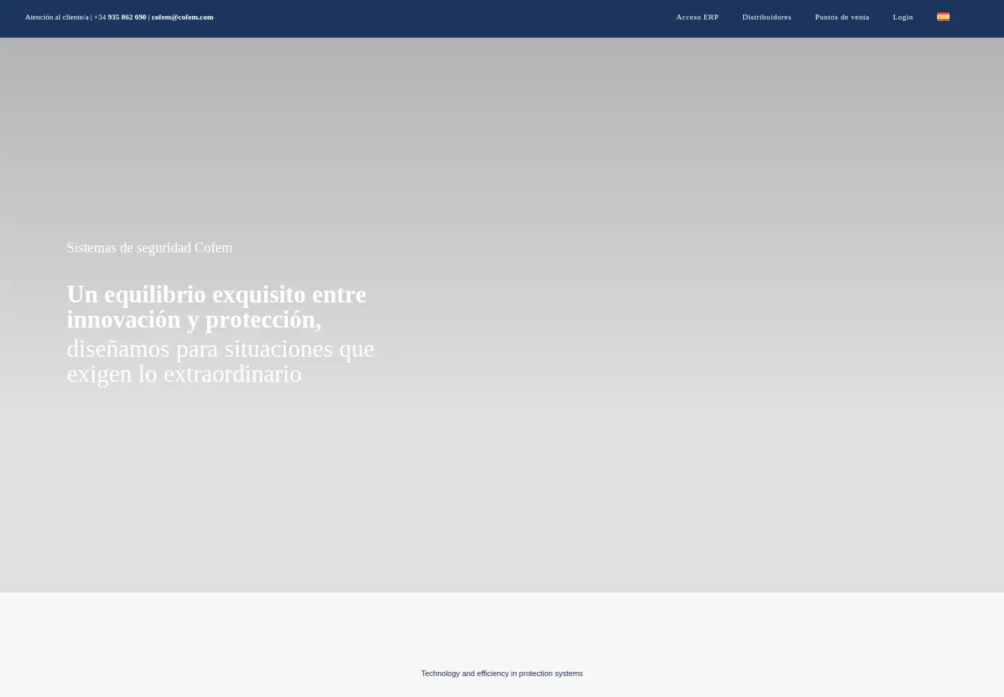 Screenshot of cofem.com