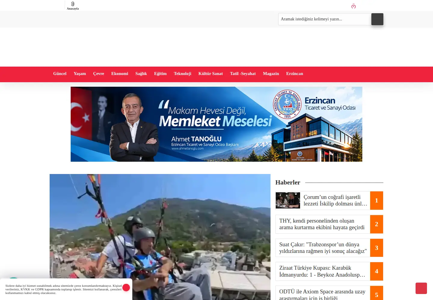 Screenshot of haberxr.com