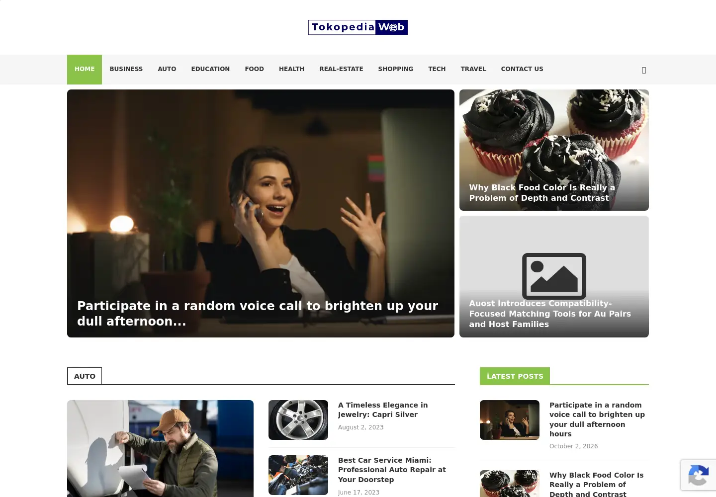 Captured homepage of tokopediaweb.com in the current scan