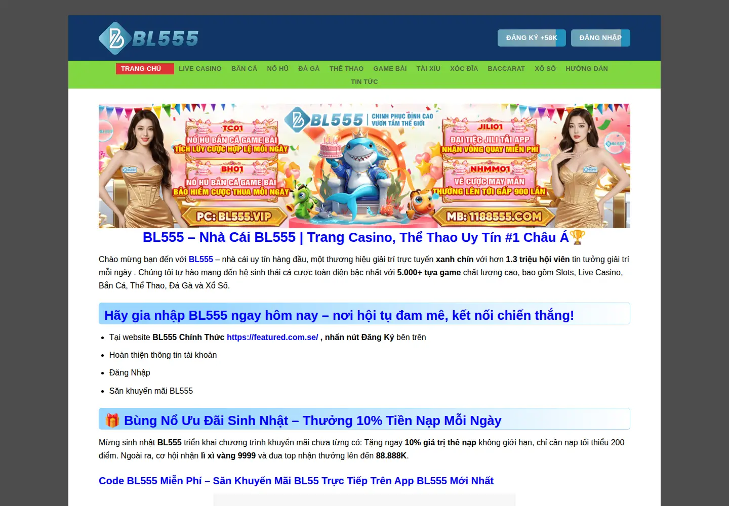Screenshot of bl555.design