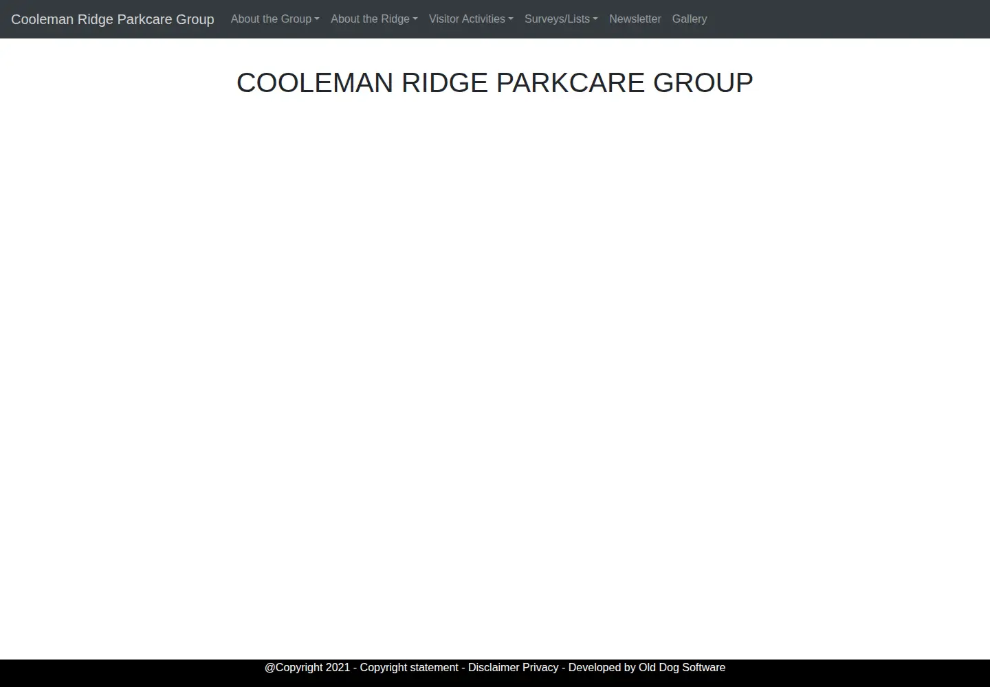 Screenshot of coolemanridge.org.au