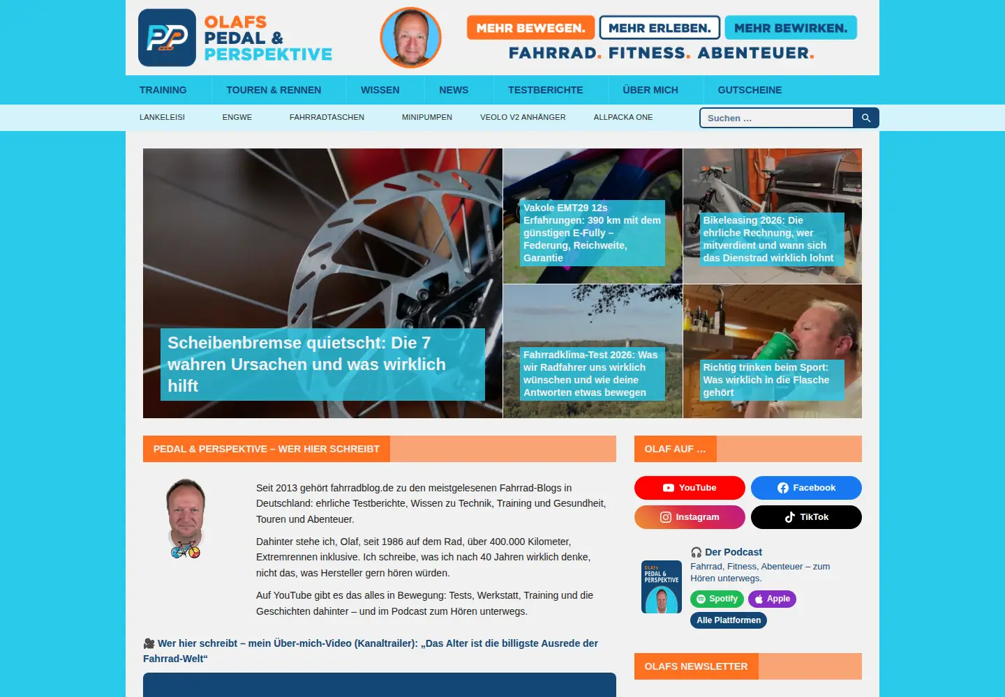Screenshot of fahrradblog.de