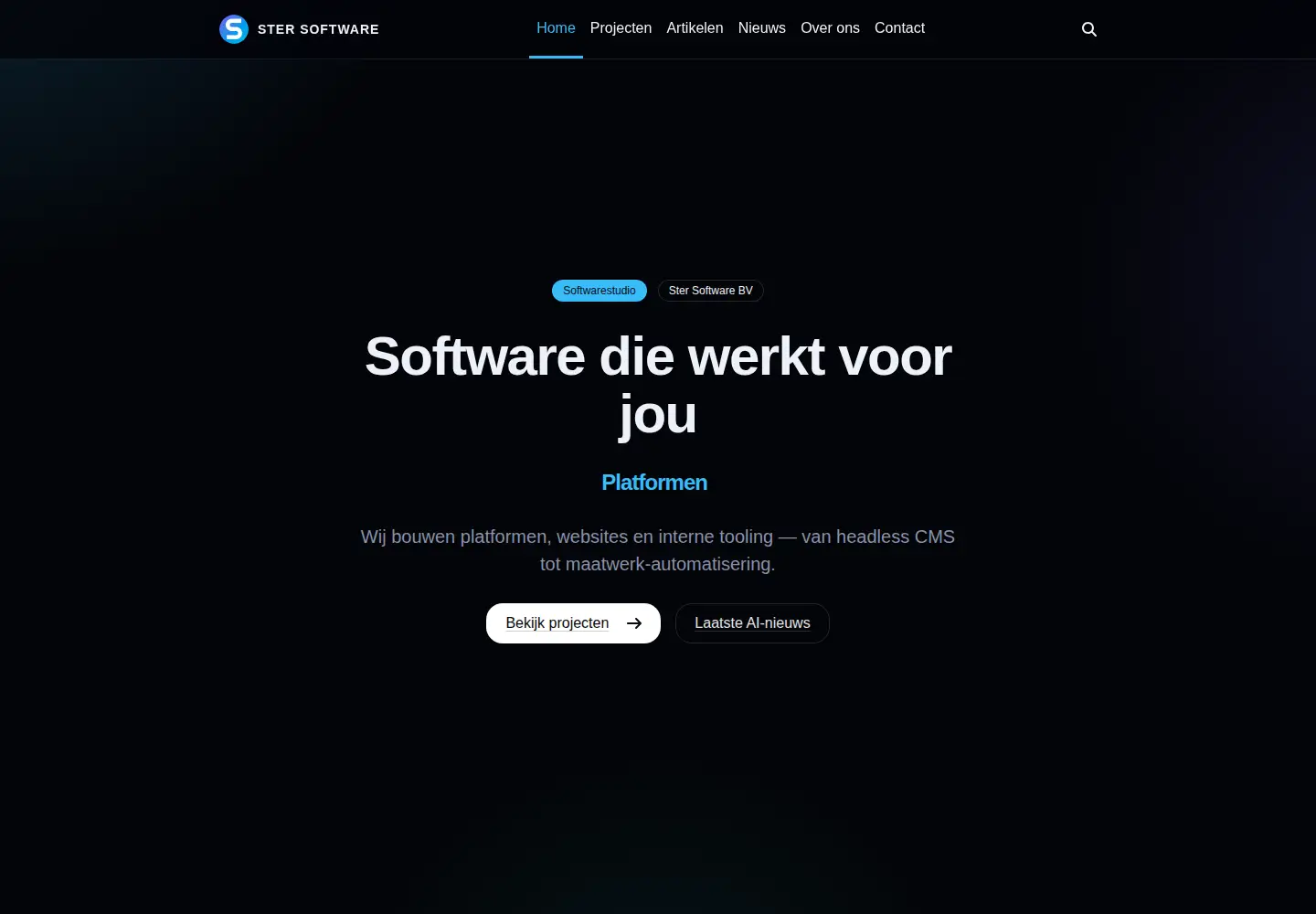 Screenshot of stersoftware.nl