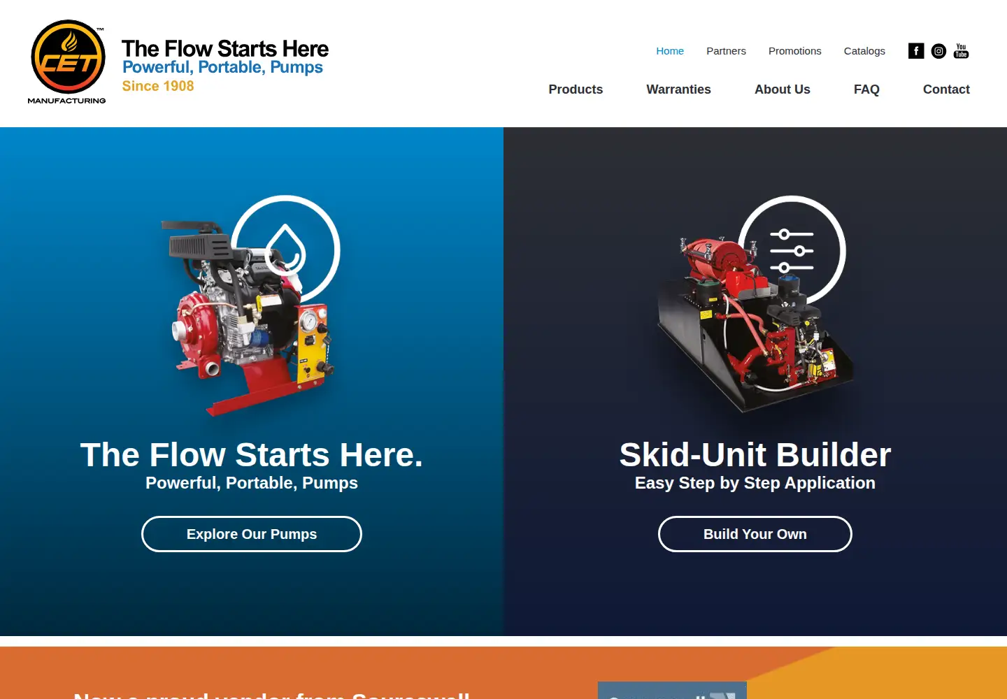 Screenshot of fire-pump.com