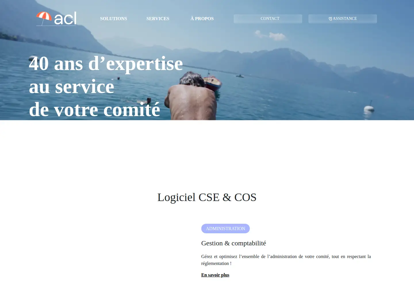 Screenshot of aclinformatique.fr