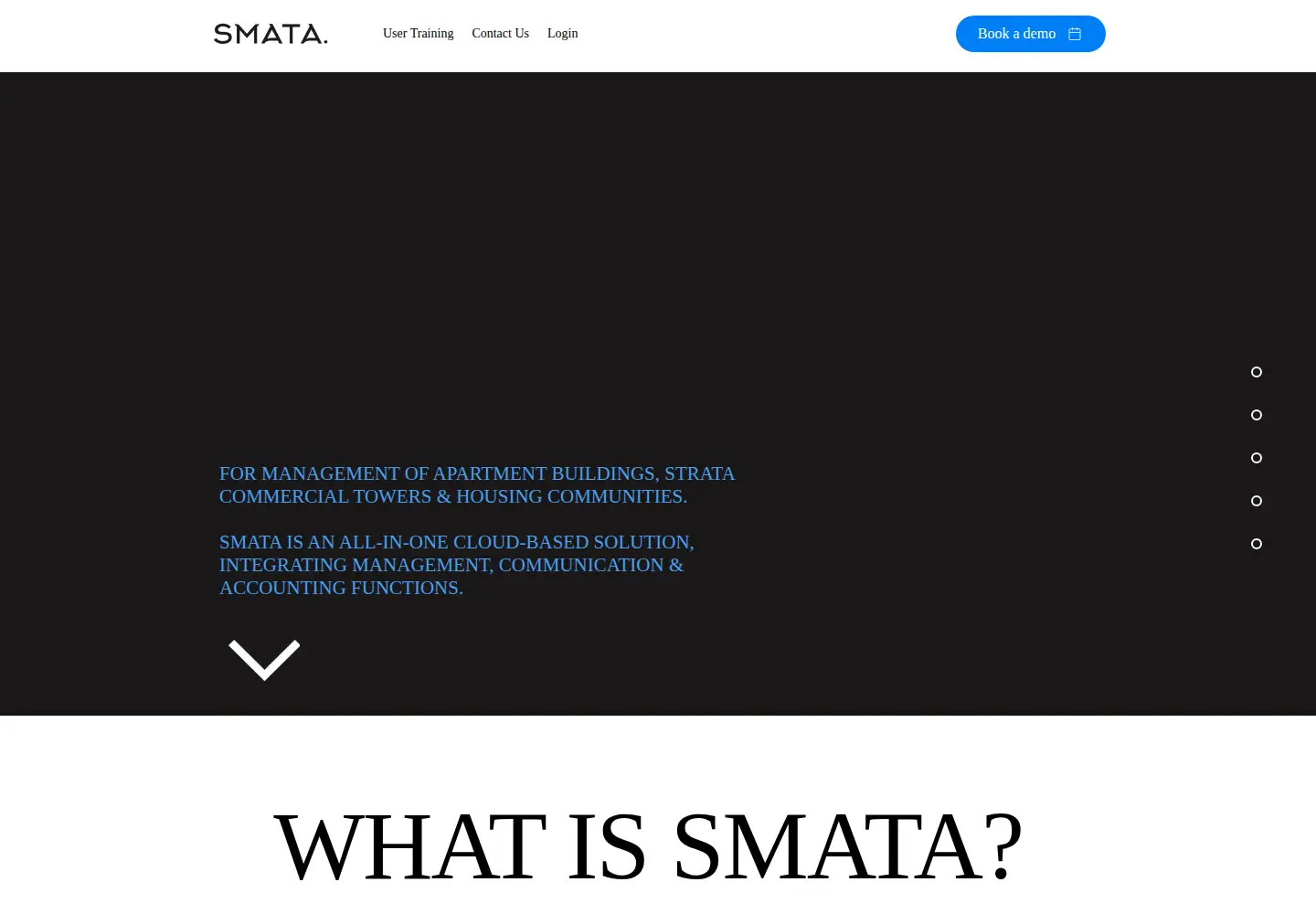 Screenshot of smata.com