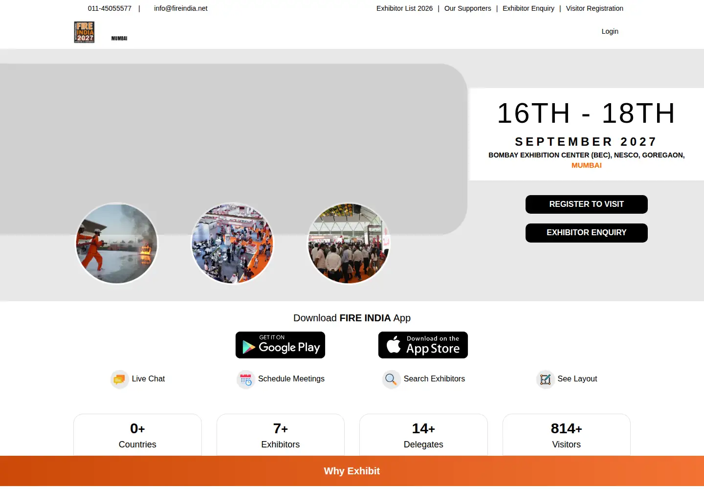 Screenshot of fireindia.net