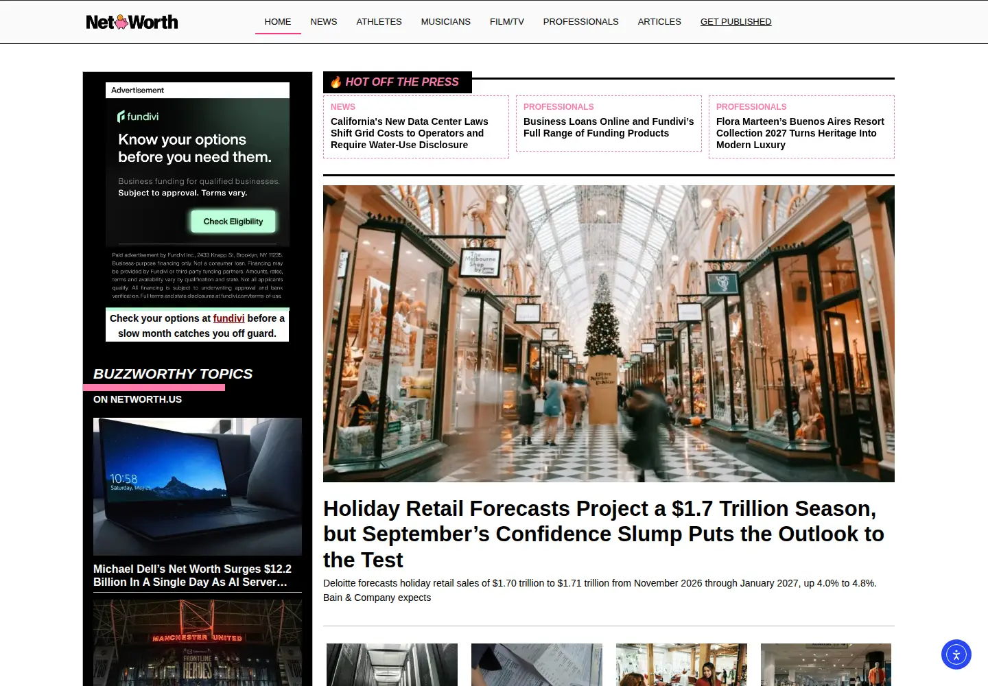 Screenshot of networth.us