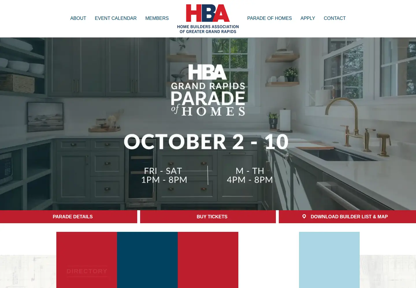 Screenshot of mygrhome.com