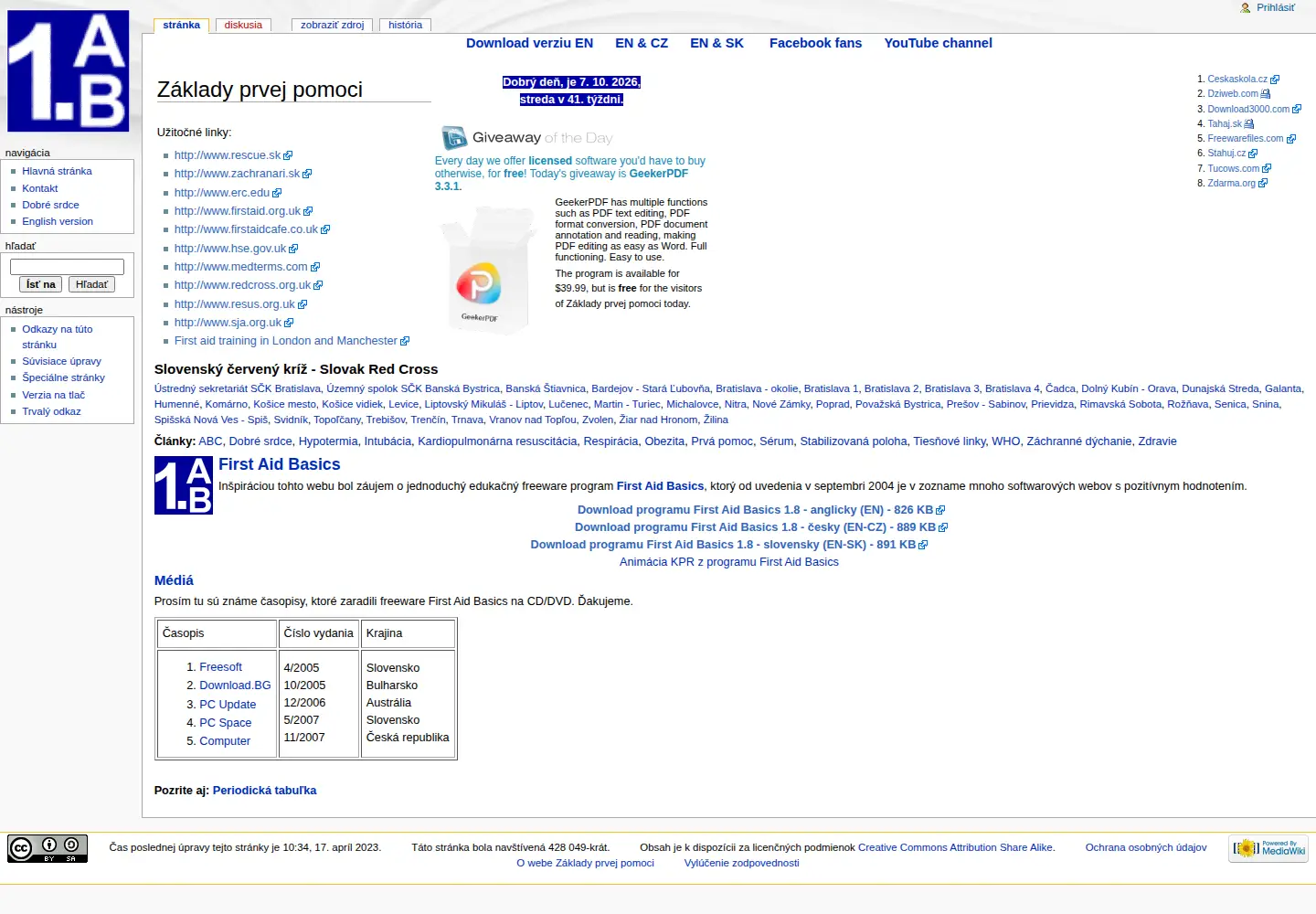 Screenshot of korbel.sk
