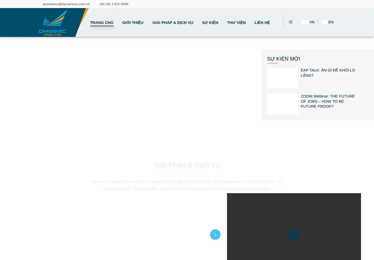 Screenshot of dynamicco.com.vn