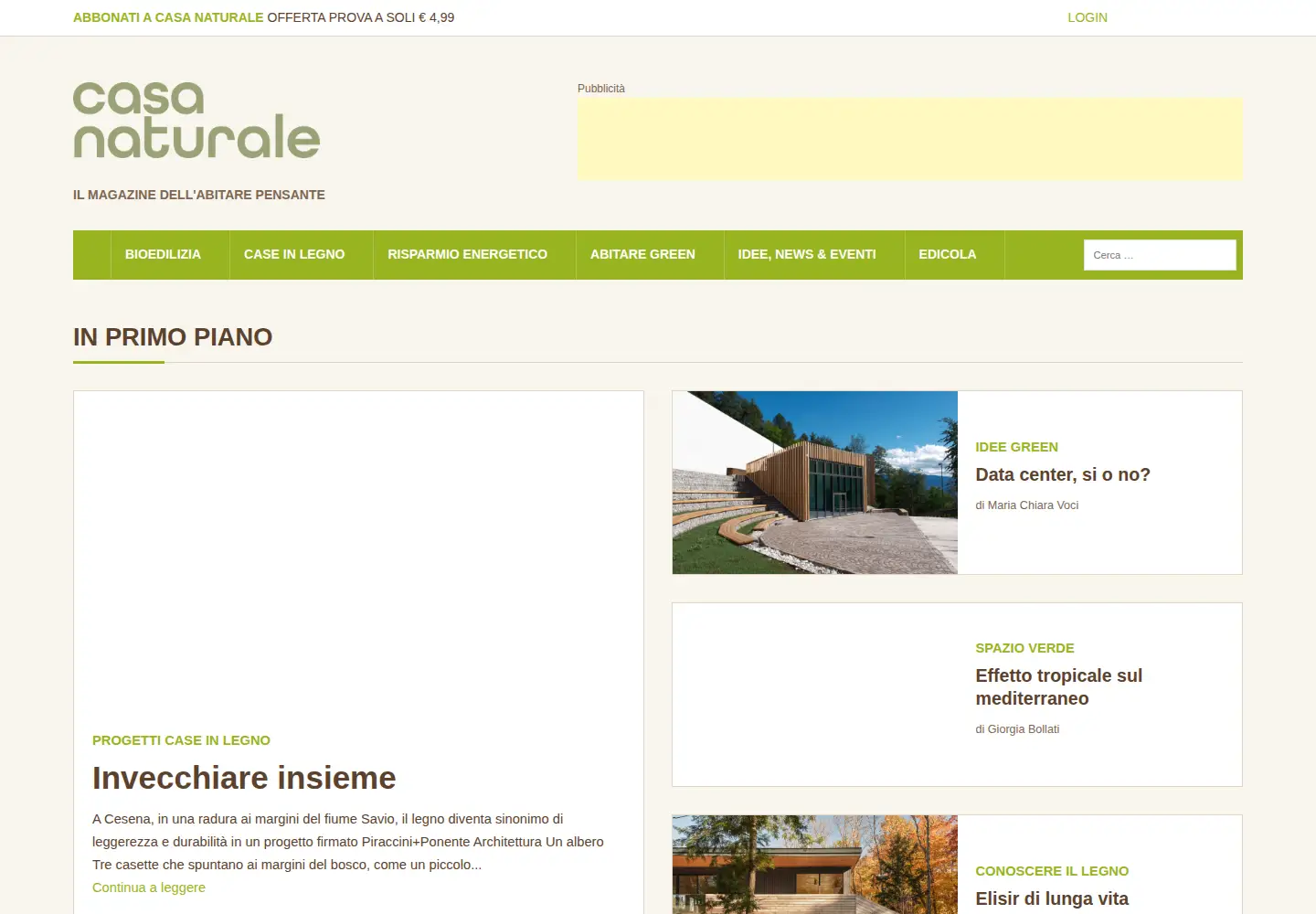 Screenshot of casa-naturale.com