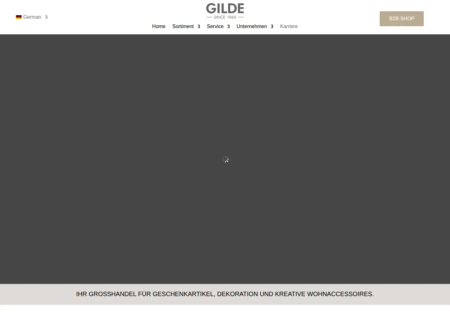 Screenshot of gildehandwerk.com