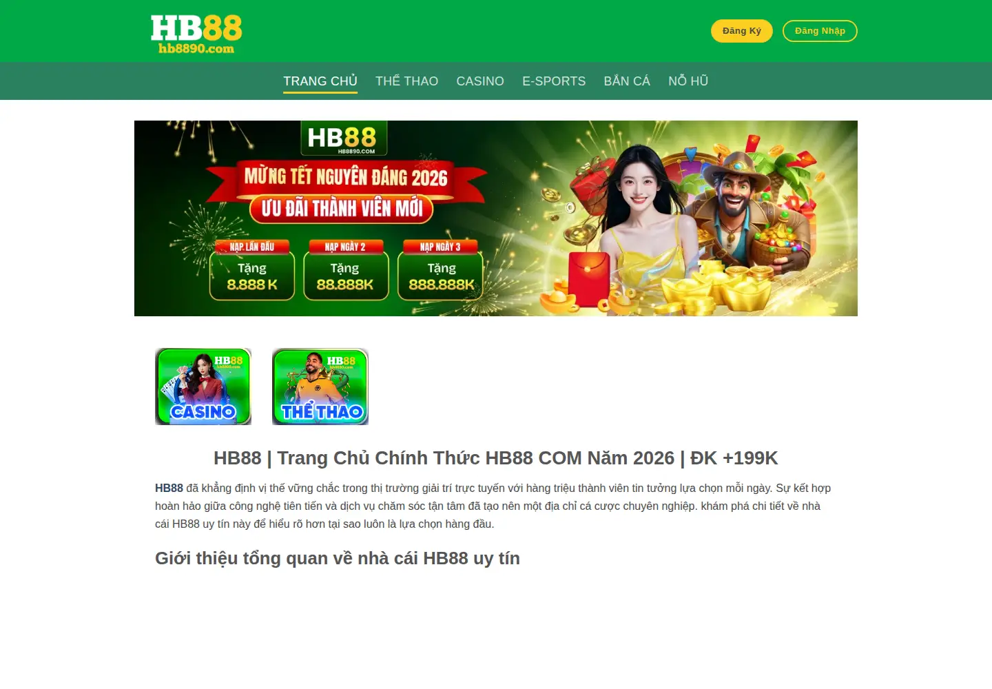 Screenshot of hb8890.com