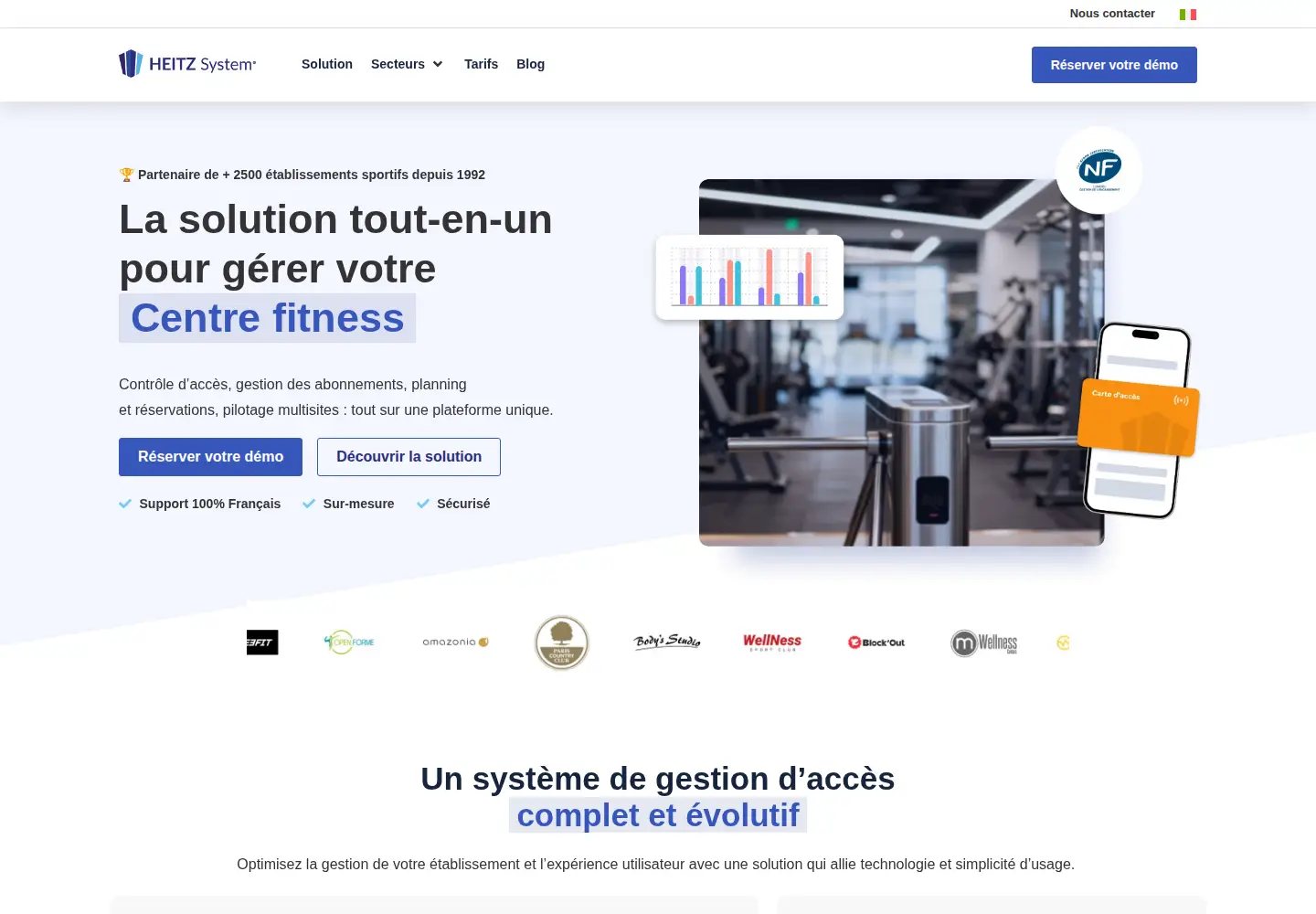 Captured homepage of heitzsystem.com in the current scan