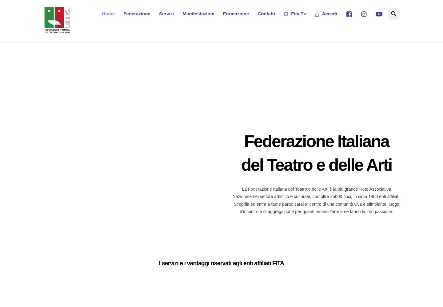 Screenshot of fitateatro.eu