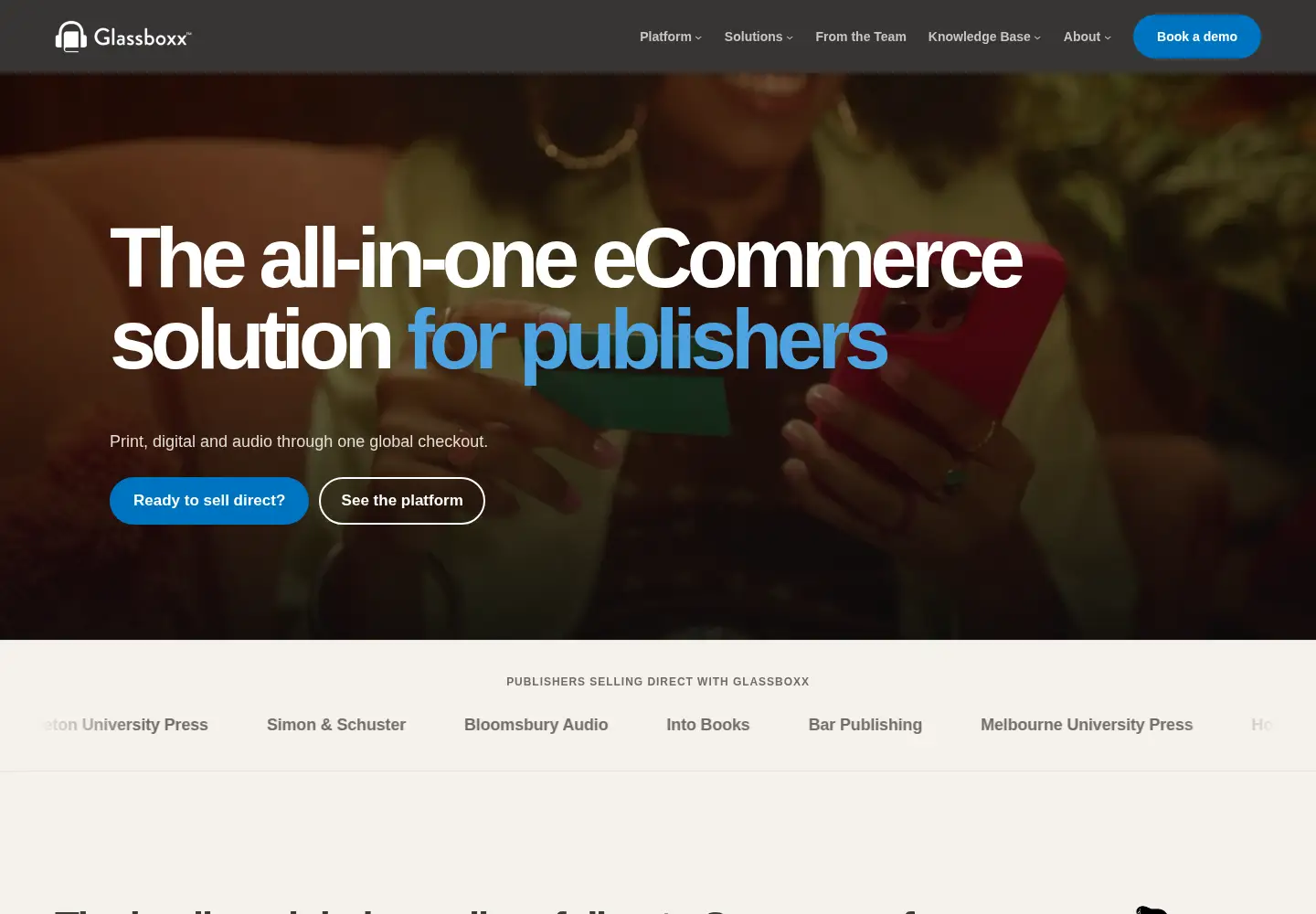 Screenshot of glassboxx.co.uk