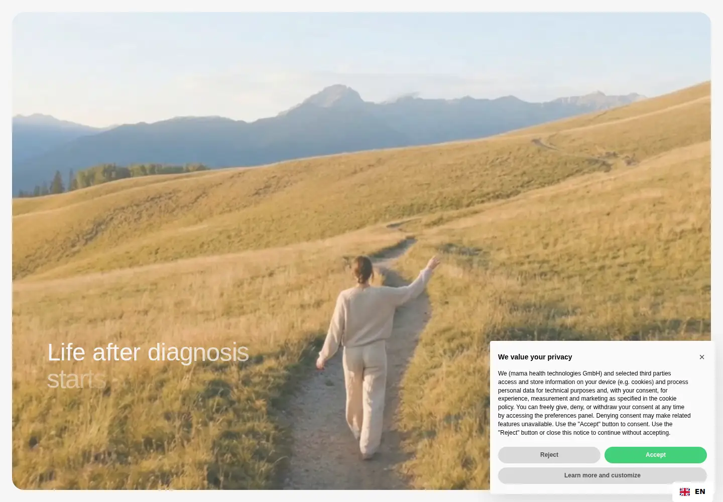 Screenshot of mamahealth.com