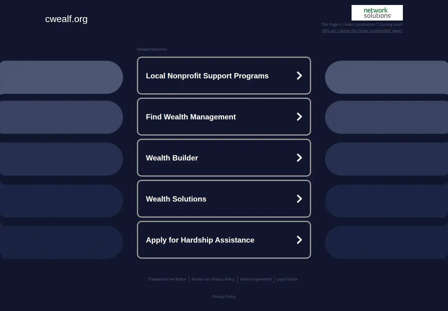 Screenshot of cwealf.org