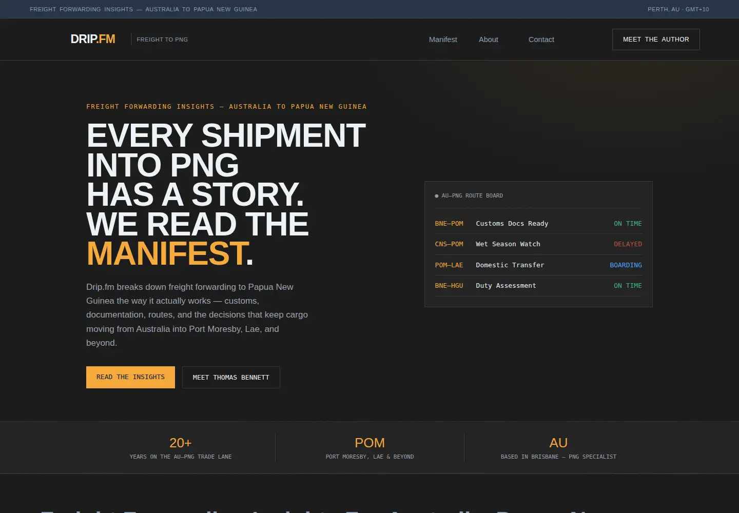 Screenshot of drip.fm