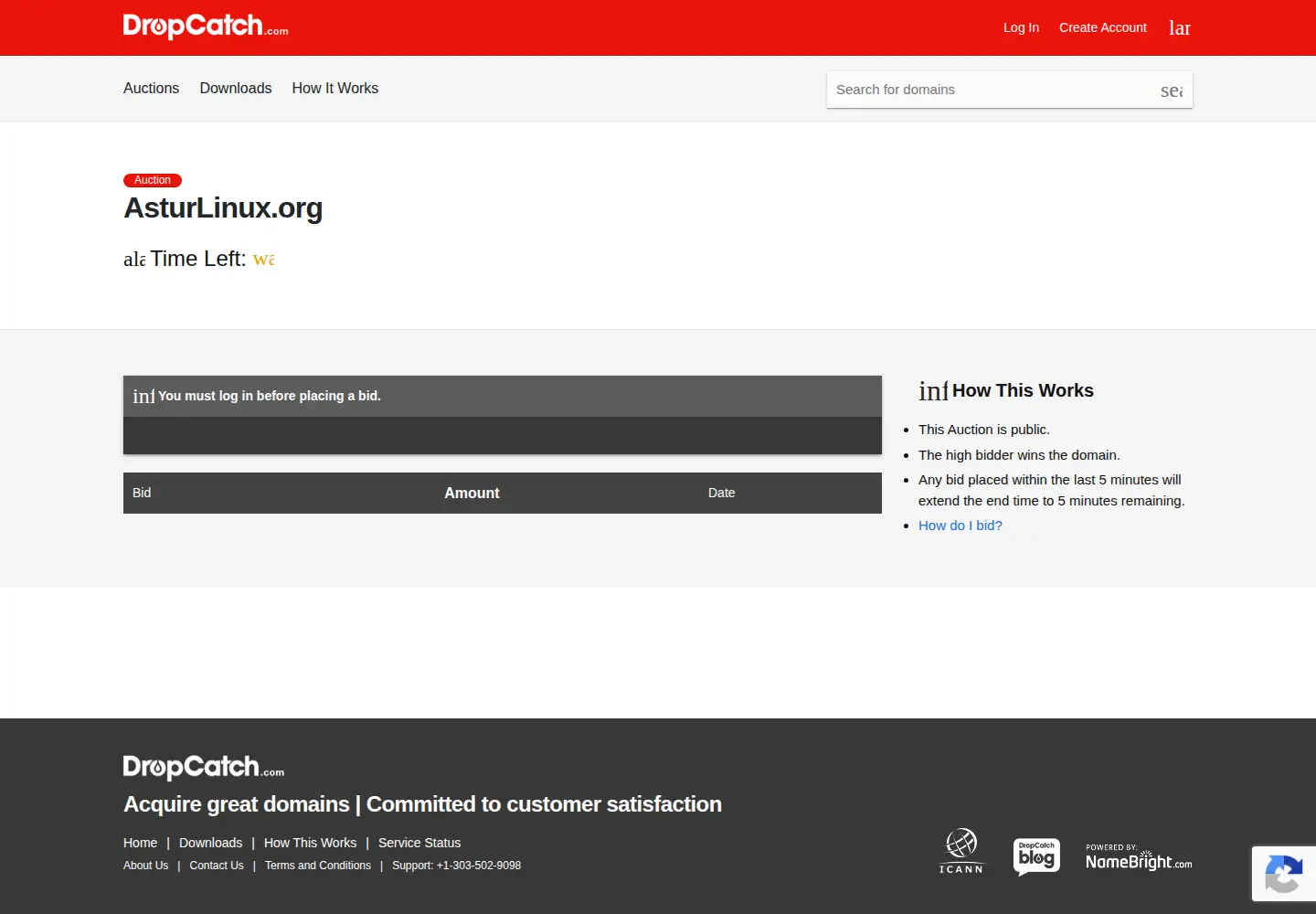 Screenshot of asturlinux.org