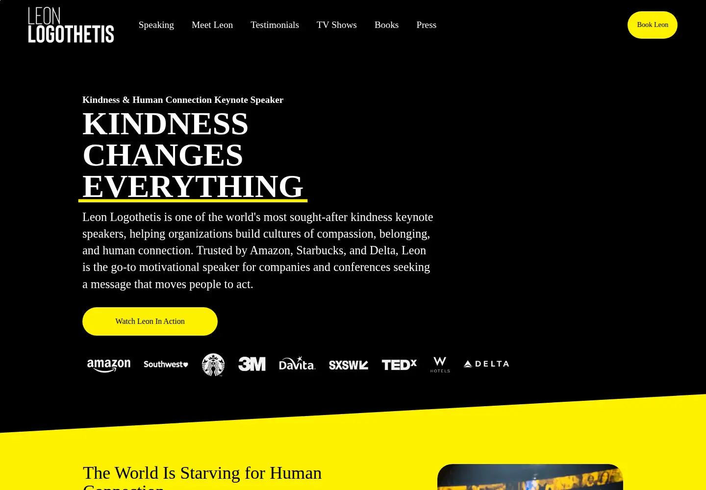 Screenshot of leonlogothetis.com