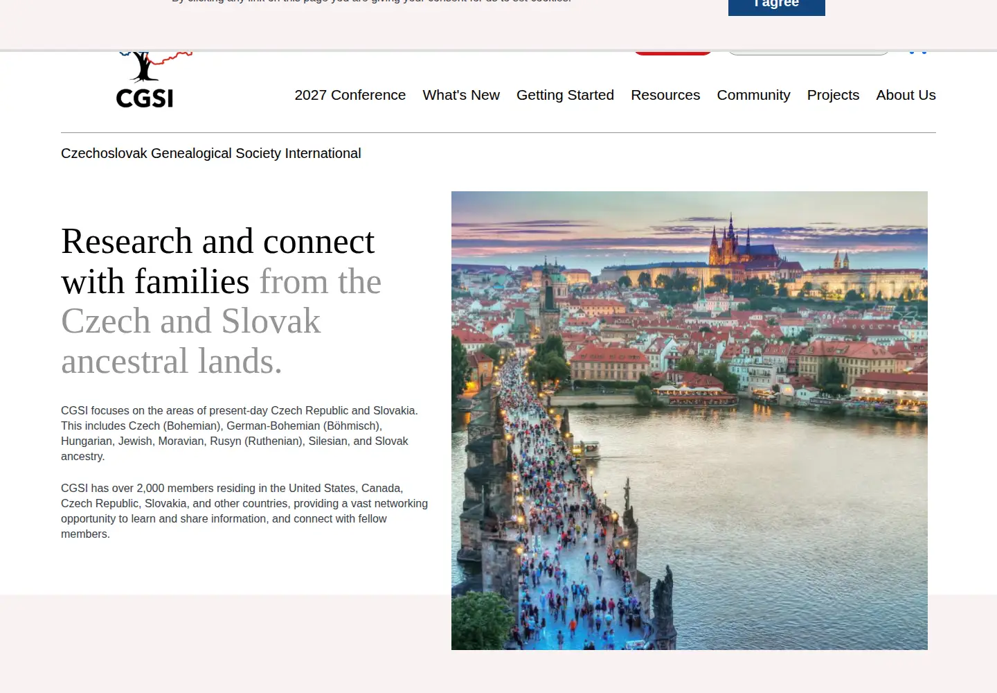 Screenshot of cgsi.org