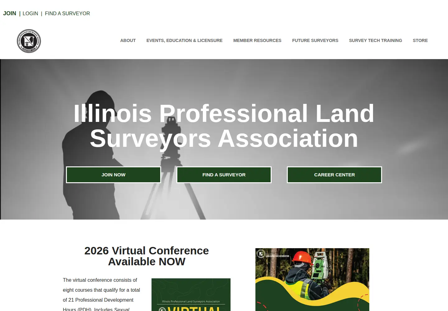 Screenshot of iplsa.org