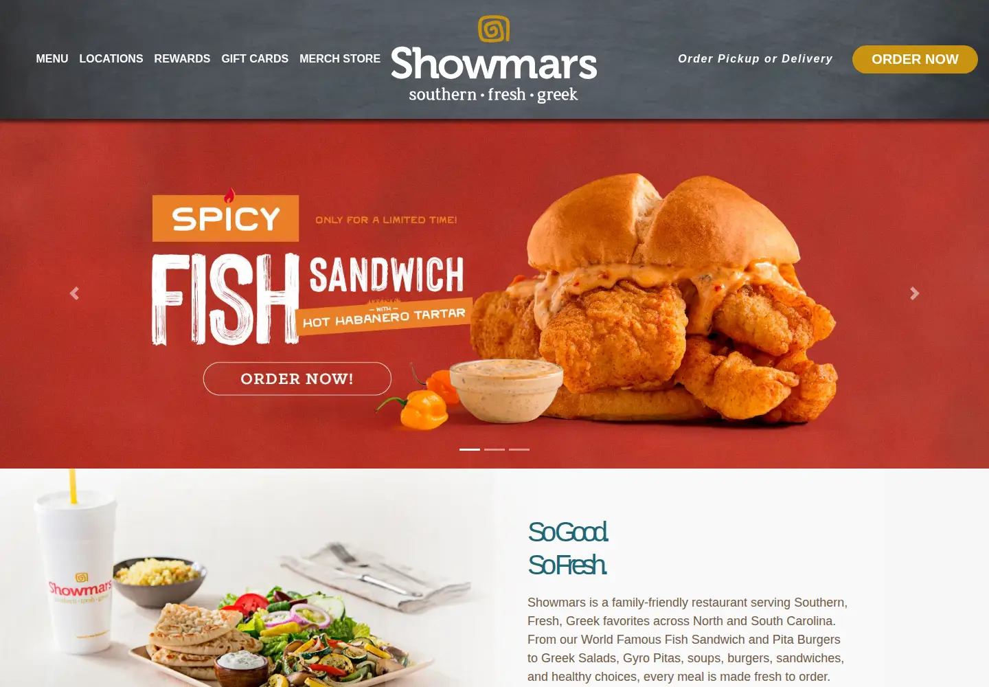 Screenshot of showmars.com