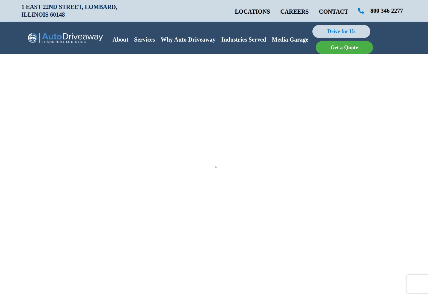 Screenshot of autodriveaway.com
