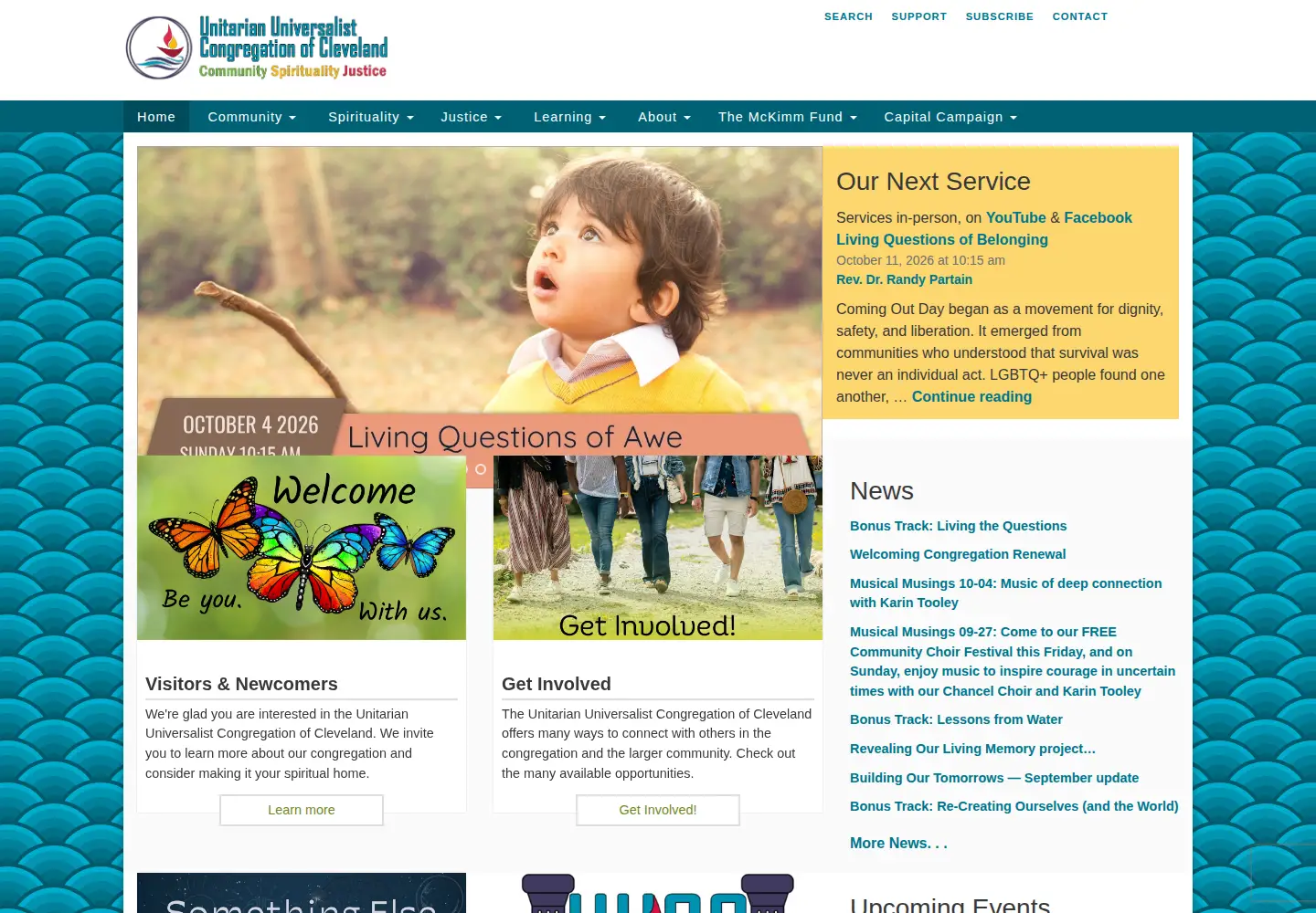 Screenshot of uucleveland.org