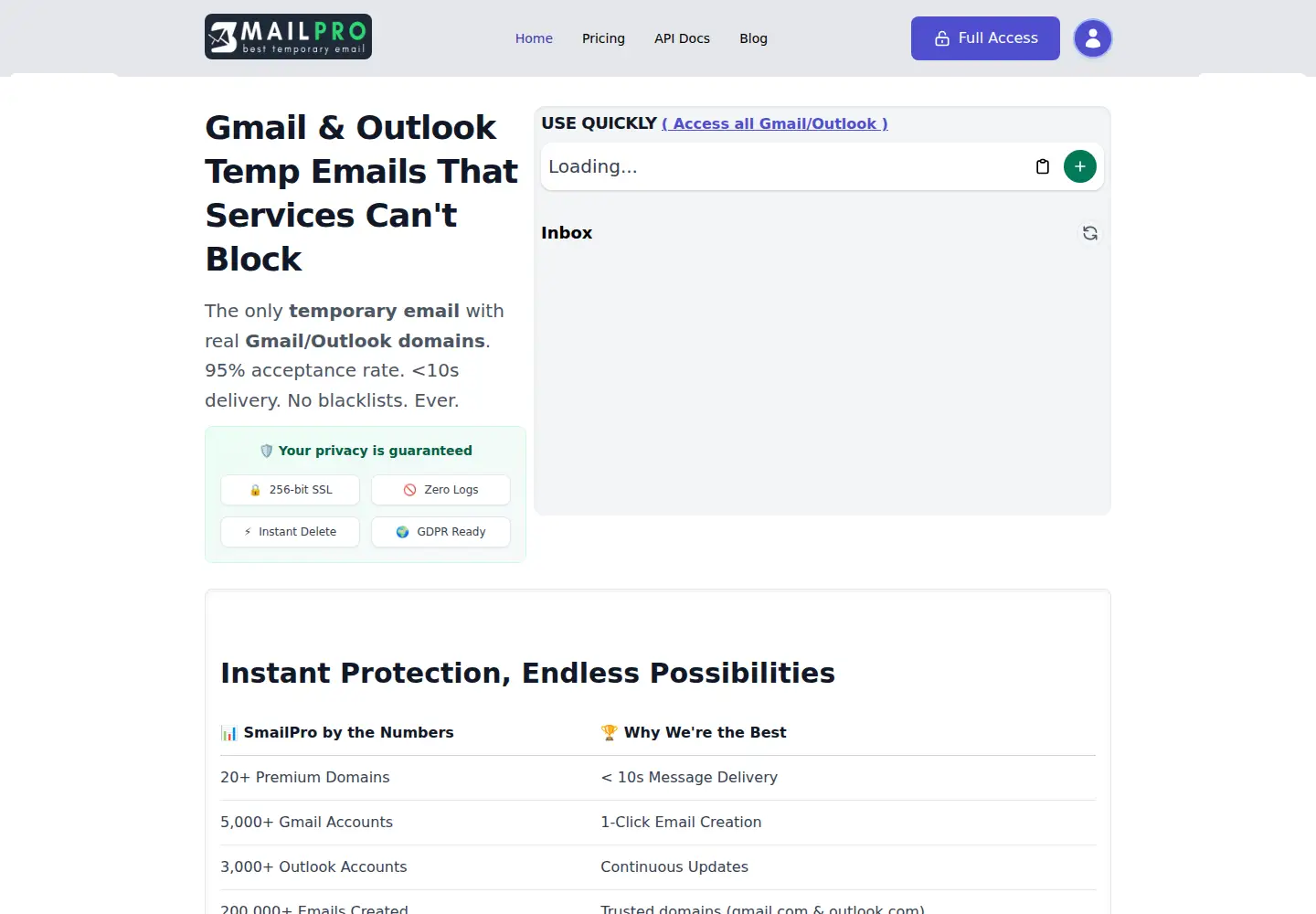 Screenshot of smailpro.com