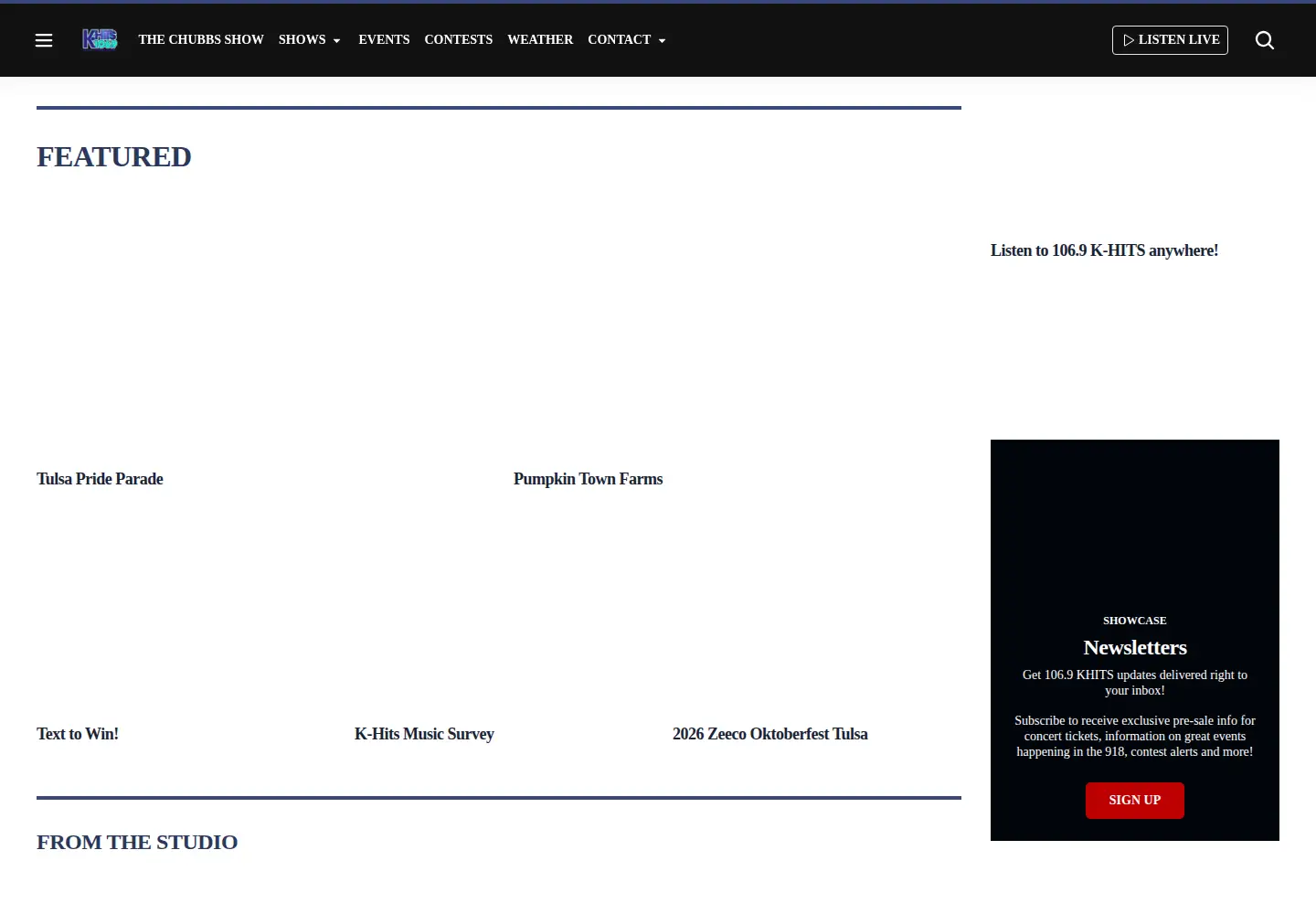 Screenshot of khits.com