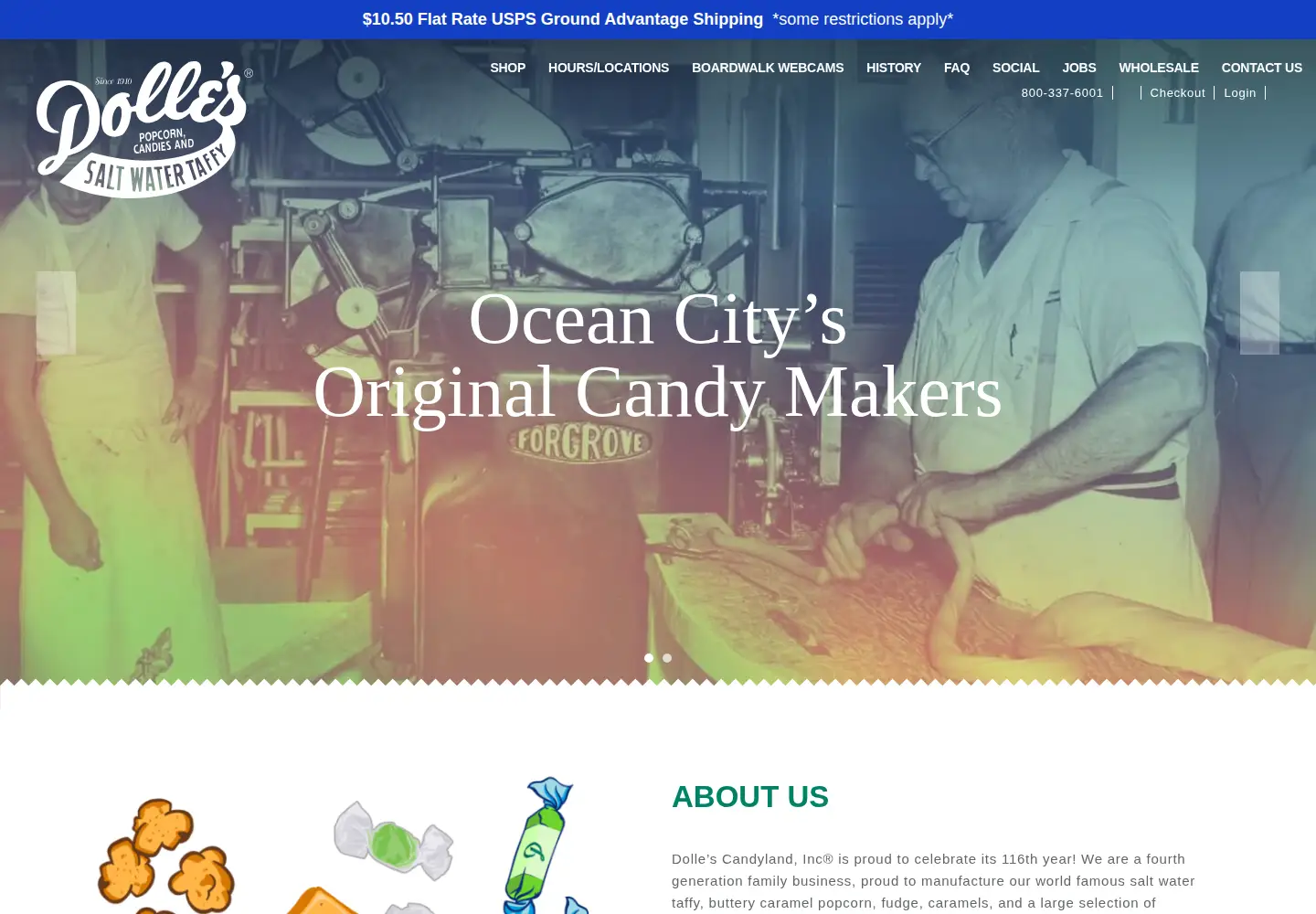 Screenshot of dolles.com