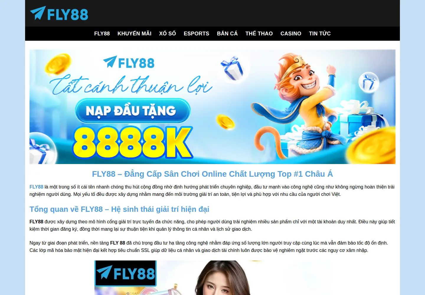 Screenshot of fly88.webcam