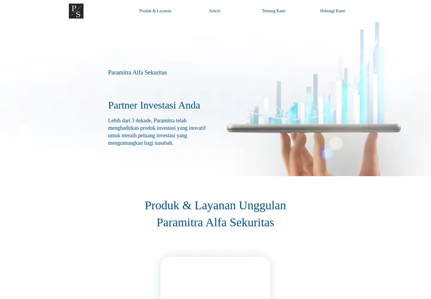 Screenshot of paramitra.com