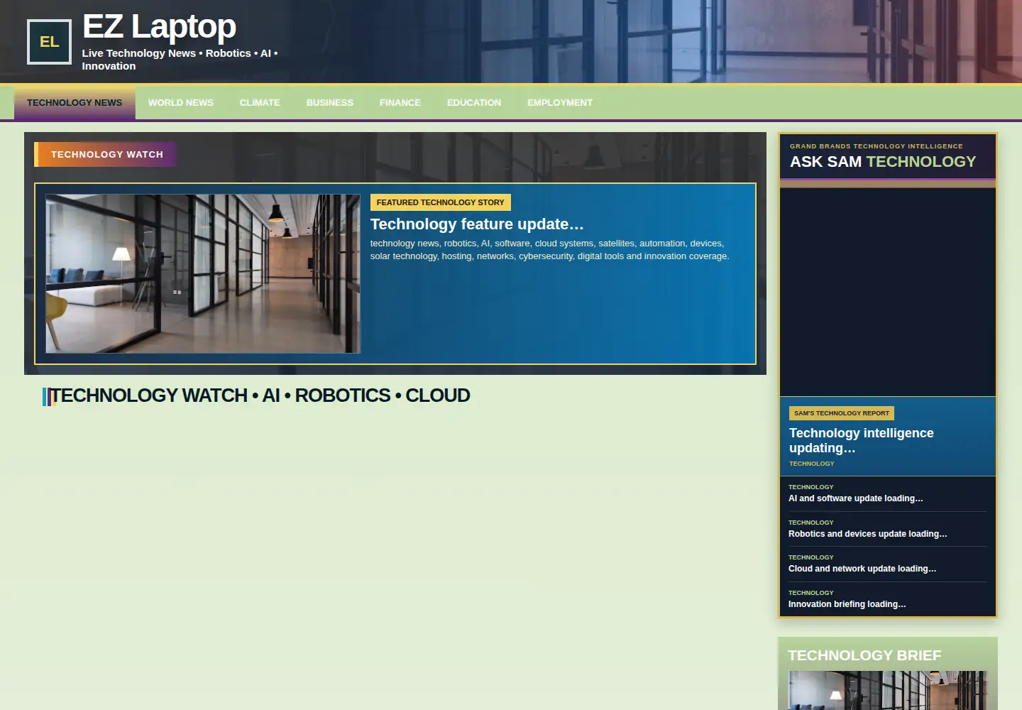 Screenshot of ezlaptop.com