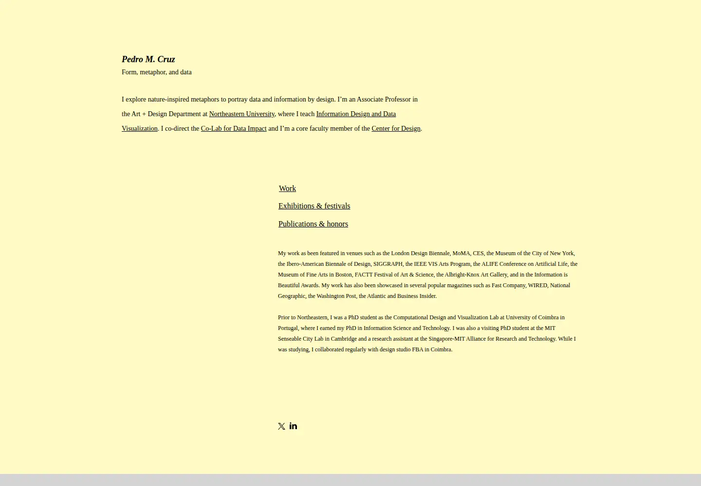 Screenshot of pmcruz.com