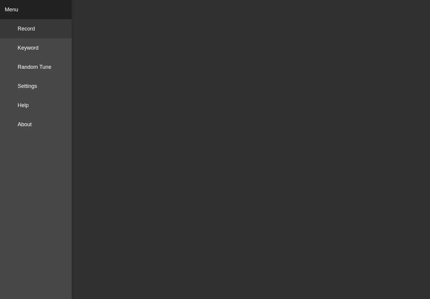 Screenshot of tunepal.org