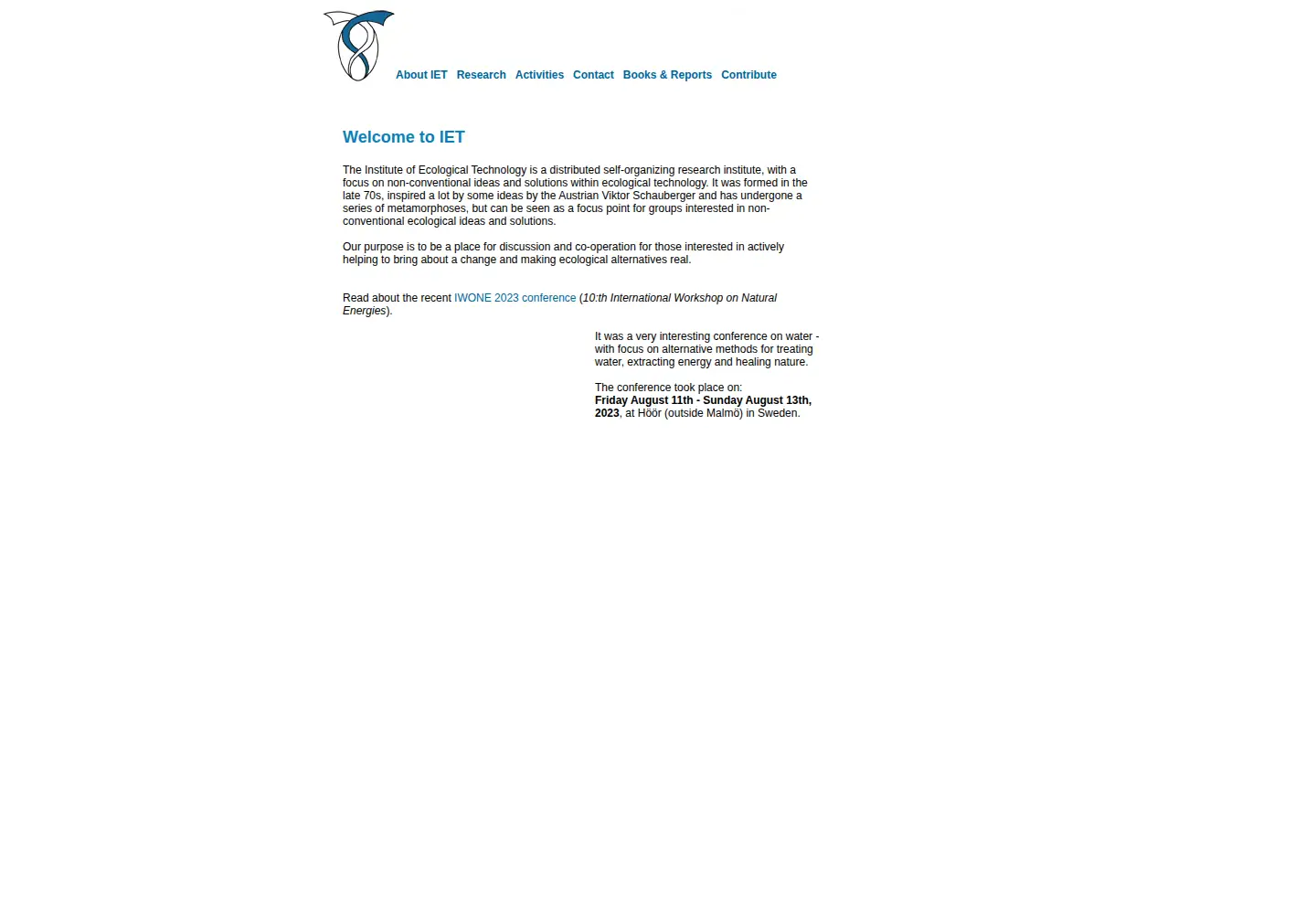 Screenshot of iet-community.org