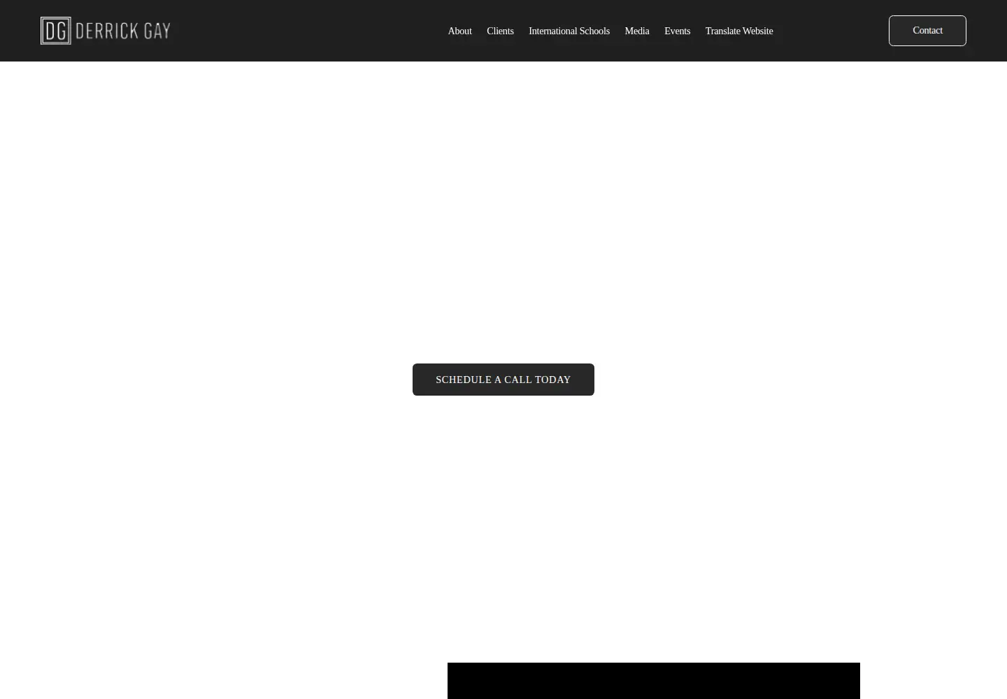 Screenshot of derrickgay.com