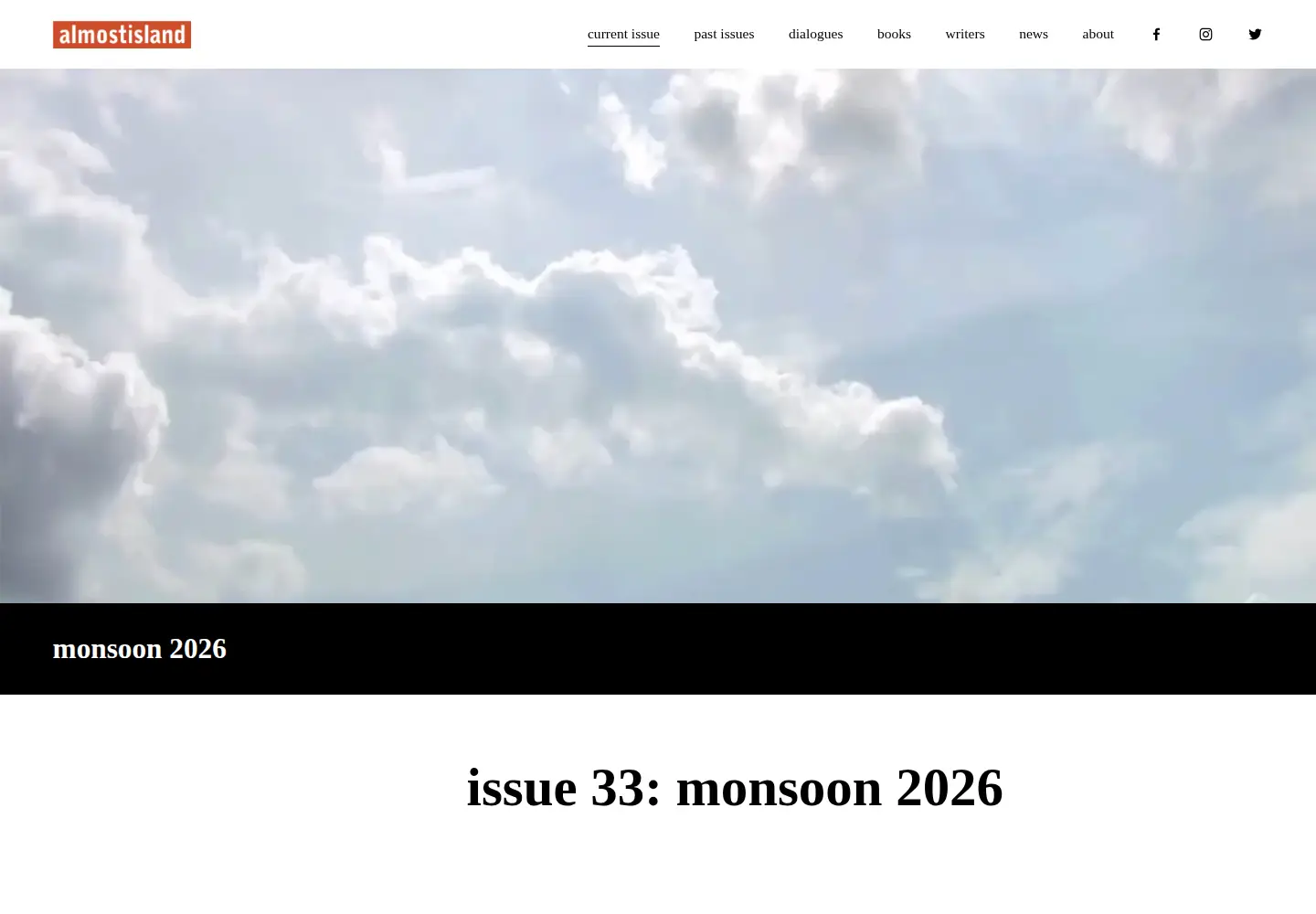 Screenshot of almostisland.com
