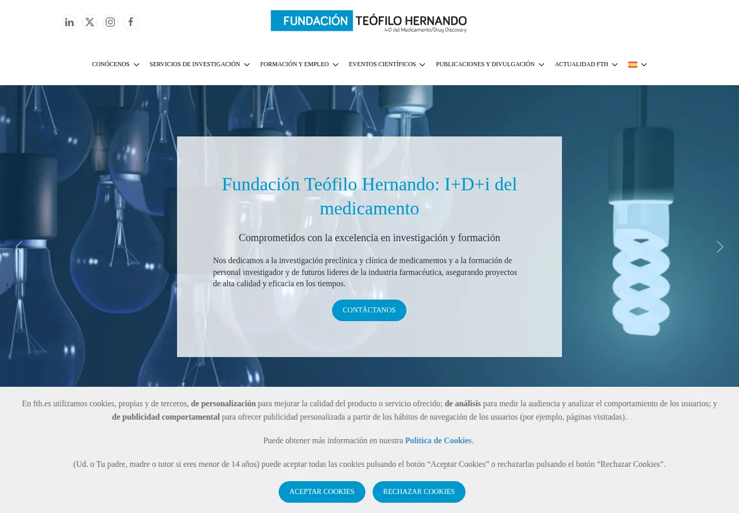 Screenshot of fth.es