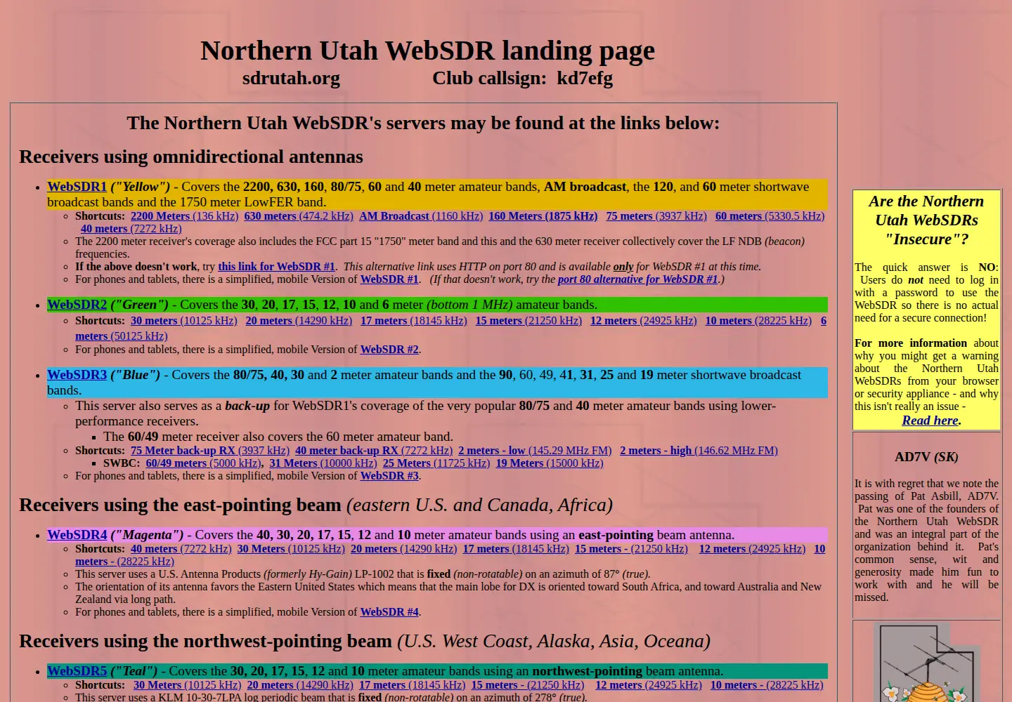 Screenshot of sdrutah.org