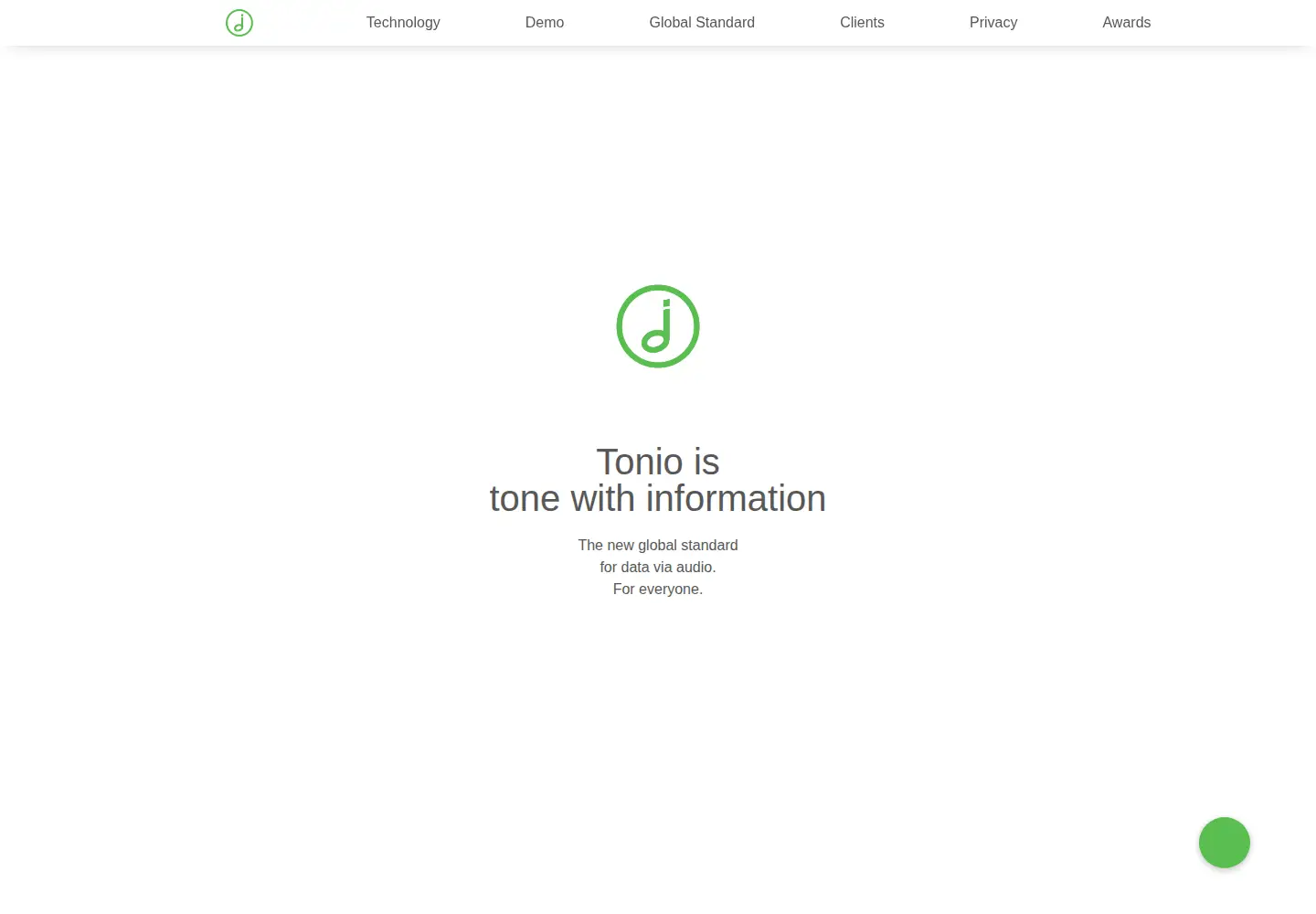 Screenshot of tonio.com