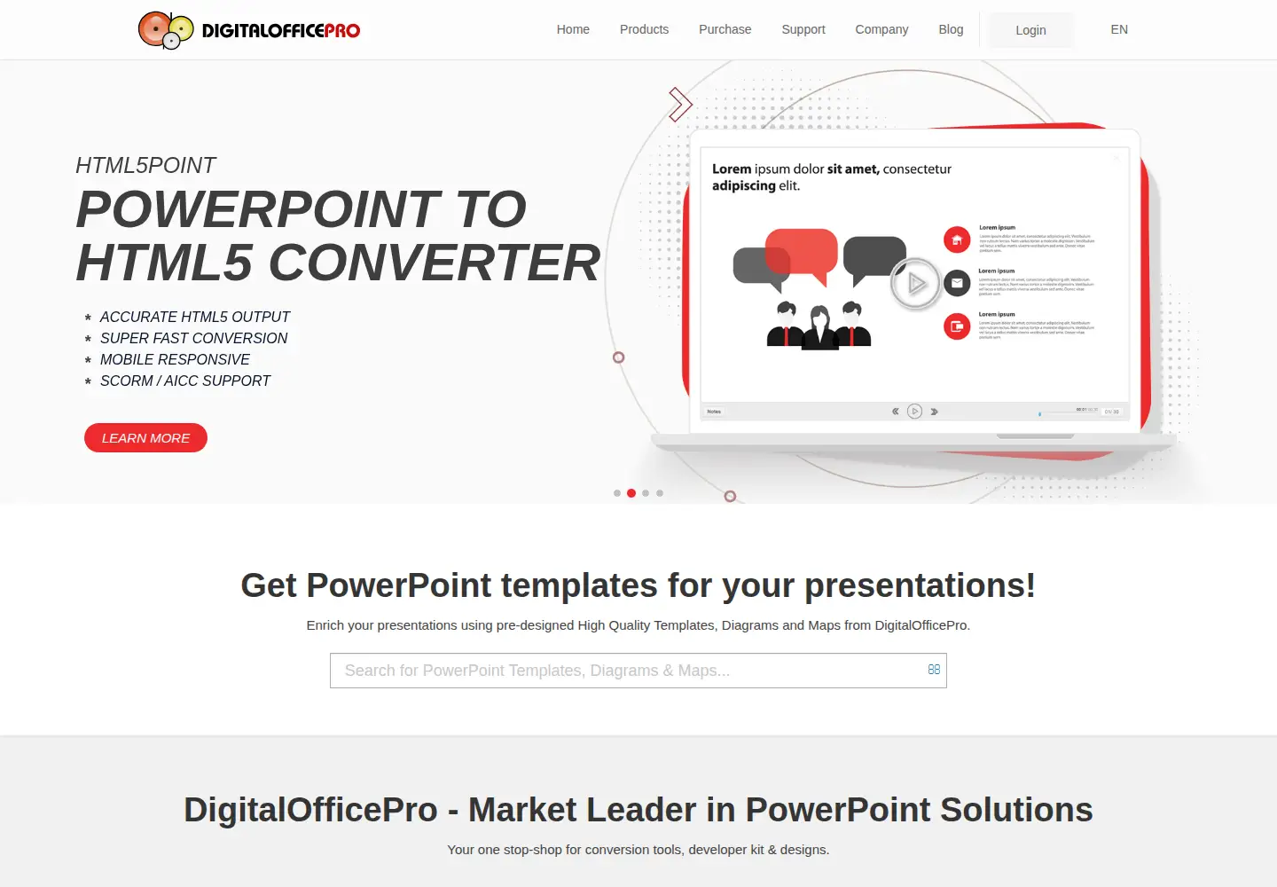 Screenshot of digitalofficepro.com