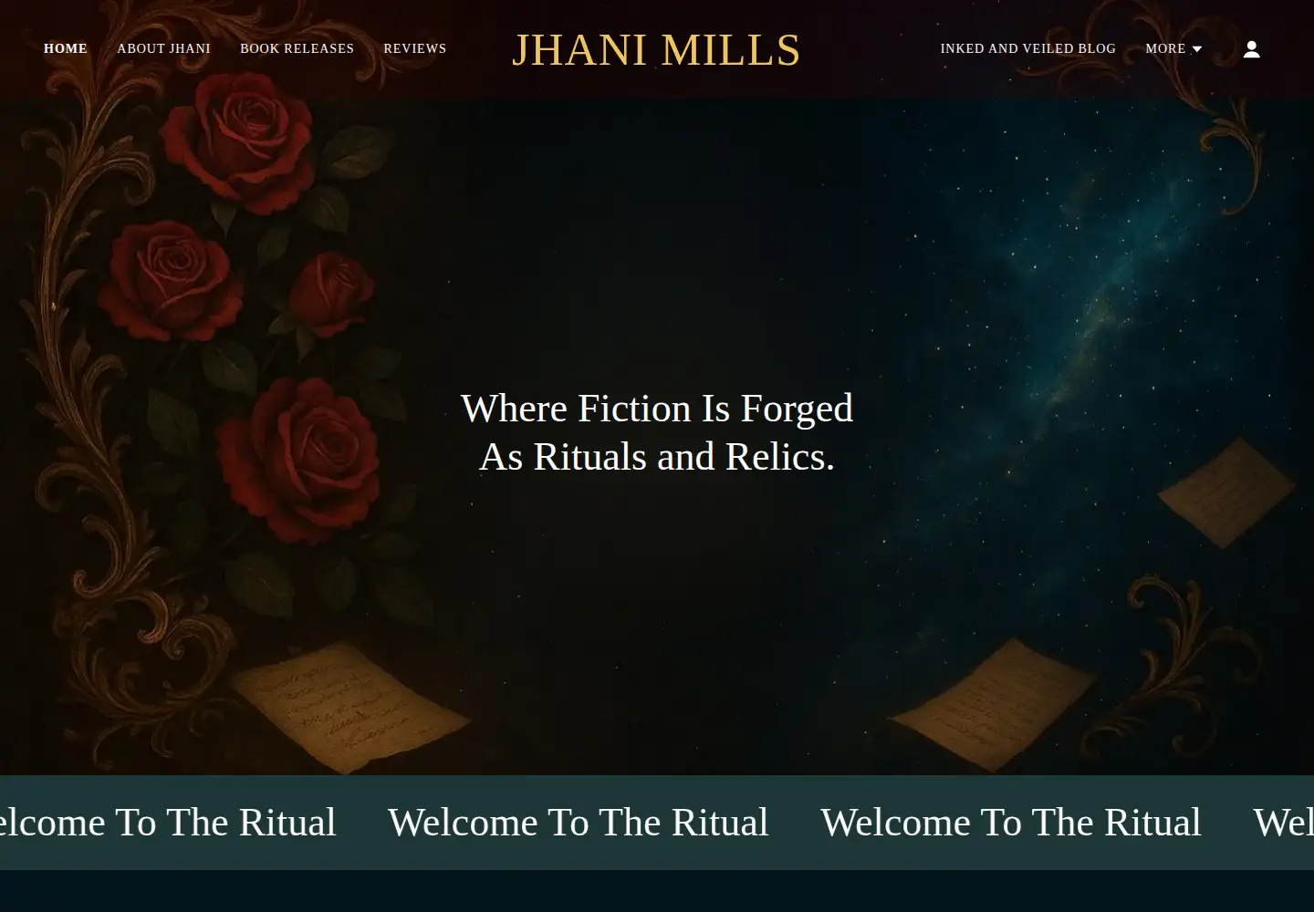 Captured homepage of jhani-mills.com in the current scan