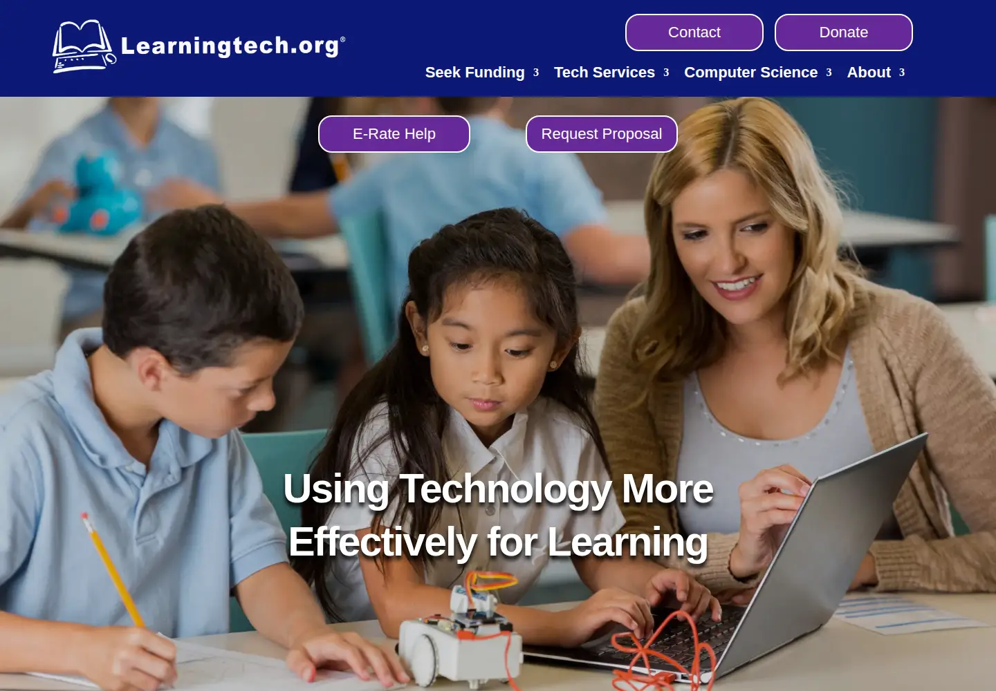 Screenshot of learningtech.org