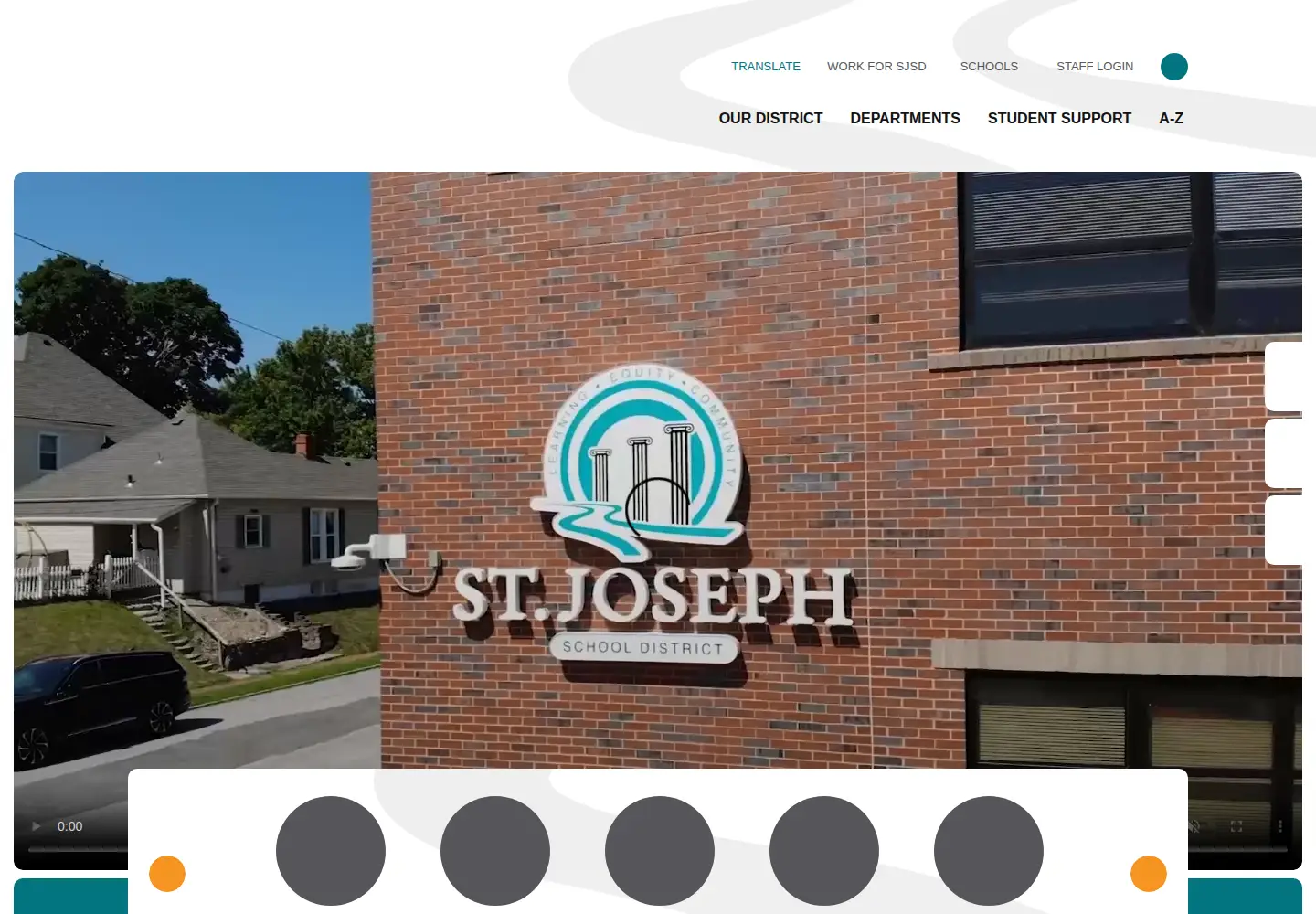 Screenshot of sjsd.k12.mo.us